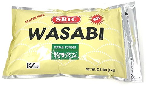 Hot wasabi powder 2.2 lbs (no gluten)