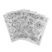 Walfront Heat Shrink Plastic Sheet Kit Shrinkable Film with Pattern for Crafts Key Chains Handmade Craft Tool(Girl's)