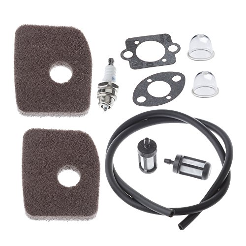 Hipa Air Filter Fuel Line Filter Spark Plug for STIHL BG56 BG66 BG86 BG86CE BG86Z BG86CEZ SH56 SH56C SH86 SH86C BR200 Blower