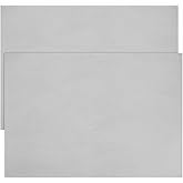 Gadpiparty 2 Sheets Brushed Film Laptop Skin Sticker Decal for Notebook PVC Material Scratch-Free Reusable