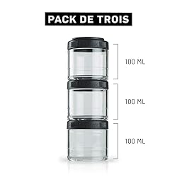 BlenderBottle GoStak Food Storage Containers for