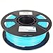 AIO Robotics AIOBRIGHTBLUE PLA 3D Printer Filament, 0.5 kg Spool, Dimensional Accuracy +/- 0.02 mm, 1.75 mm, Bright Blue