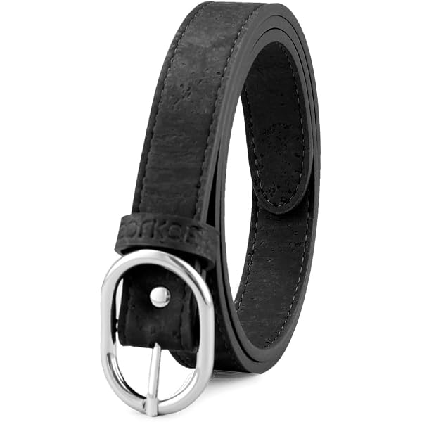 Corkor Vegan Belt for Women | Large for Jeans Dress Casual  display picture 2