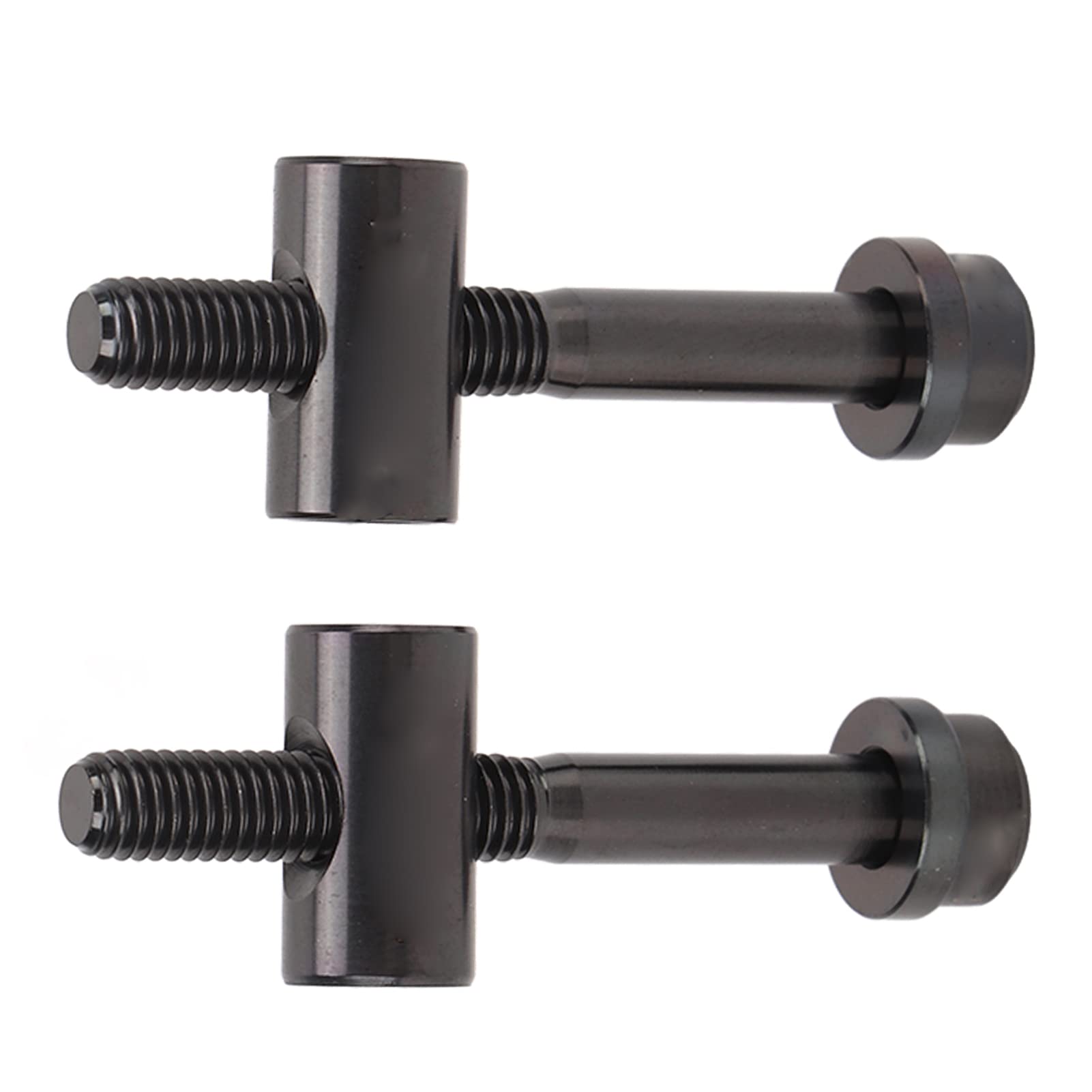 Keenso 2 PCS M5 X 40mm Seatpost Bolt,Titanium Alloy Bike Seatpost Screw for Seat Post(Black)
