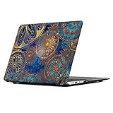 iCasso Macbook Air 13 Inch Case Art Printing Matte Hard Shell Plastic Protective Cover For Apple Laptop Macbook Air 13 Inch Model A1369/A1466 (Bohemia)