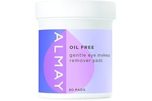 Almay Oil Free Eye Makeup Remover Pads, 80 Count