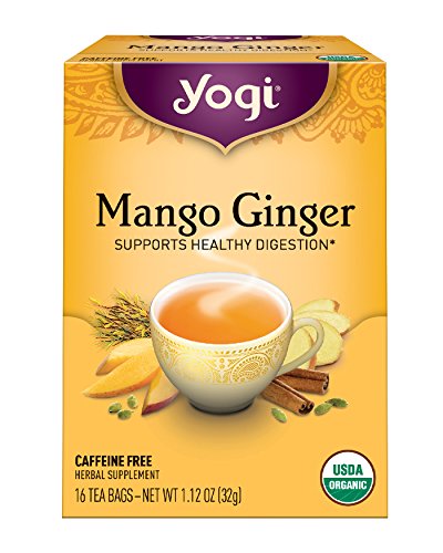 Yogi Tea, Mango Ginger, 16 Count, Packaging May Vary