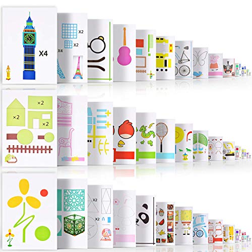 4 Stencils+Real+Stencils+Printing+Children+Different