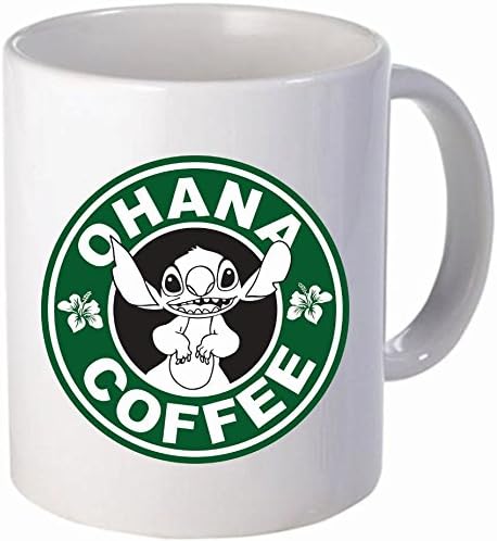 Ohana coffee - Funny coffee mug by Donbicentenario - 11OZ - SHIPS FROM USA