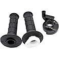 Royitay Twist Throttle Accelerator Handle Grips Set for 50cc 110cc 125cc 150cc 250cc Dirt Bike Quad ATV Mini Bike Pit Bike Yamaha SSR Coolster Roketa SDG NST X-Treme Fits for 7/8" 22mm Handlebar