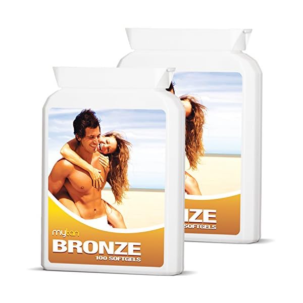 MyTan-Bronze-Twin-Pack-Tanning-Tablets-Over-12-Week-Supply-Tanning-Pills-Sunless-Tan-Supplement-200-Sun-Tan-Tablets-Pack-of-2 MyTan Bronze Twin Pack Tanning Tablets | Over 12-Week Supply | Tanning Pills | Sunless Tan Supplement | 200 Sun Tan…