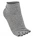 Gaiam Toeless, Heather Grey, One Size fits Most