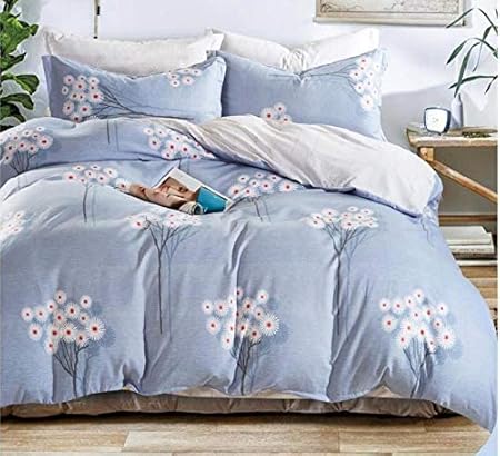 Fitted Bedsheet Queen Size (3 Pcs Set 1 Engage Queen Fitted Double Bedsheet with 2 Pillow Covers)