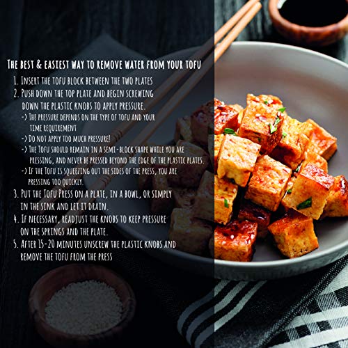 The Original Simple Tofu Press by TofuPresser The Easiest Way to