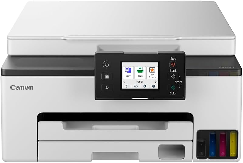 Canon MAXIFY GX1050 All-in-One MegaTank Printer Colour Windows WiFi Ethernet USB