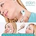 Eden Facial Derma Roller: Professional Grade Beauty Kit | Cosmetic Skin Care Instrument with Titanium 540 Microneedles for Face and Body to Keep Your Skin Young and Radiant | Plus case