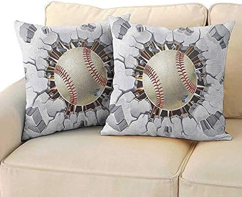 Amazon Com Ediyuneth Decorative Pillowcase Throw Pillow Sports