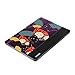 Fintie iPad Air Case - Ultra Slim Lightweight Stand Smart Cover with Auto Sleep/Wake Feature for Apple iPad Air 2013 Model, Floral Fan Purple