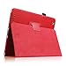 Fintie Folio Case for iPad 4th/3rd/2nd Generation (9.7 inches) - Smart Stand Protective Cover with Auto Sleep/Wake, Red