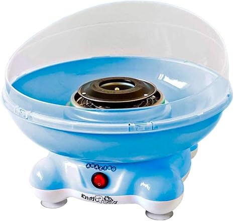 Amazon コットン キャンディ メーカー わたがしアメイジング ブルー かわいい専用キャリーバックと名人スティック付き アメ玉 一つで大きな わたがし ができる 綿菓子 あめ玉 クッキングトイ おもちゃ