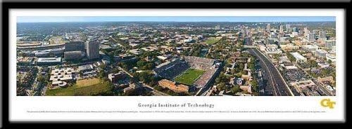 Campus Images GA9741911FPP Georgia Institute of Technology Framed Stadium Print
