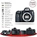 Canon EOS 6D Mark II Wi-Fi DSLR Camera Body - with Pro Battery Grip, TTL Flash, Canon Backpack,128GB Memory, Replacement Battery for LP-E6N, 72