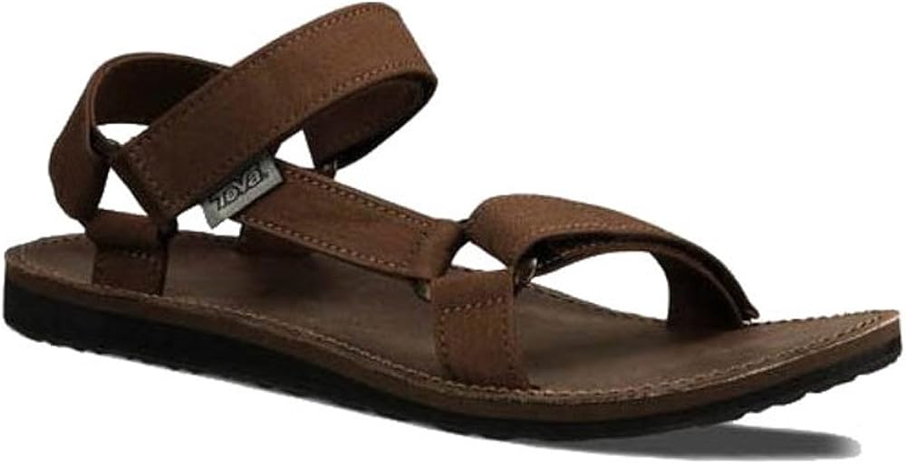 テバ メンズレザーサンダル Original Universal Menswear Brown Us10 28cm 並行輸入品 ファッションサンダル Amazon