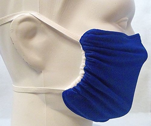 Elastic Head Strap Dust Mask by Breathe Healthy - Lawn and Garden, Woodworking, Dust, Drywall and Sanding - Blue