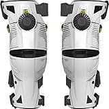 Mobius Products X8 Knee Braces-White/Acid Yellow-L