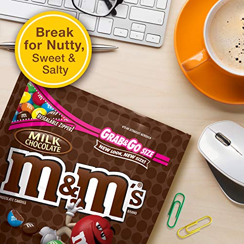 M&M's Milk Chocolate Sweet & Salty Snack Mix, 4.0 Ounce (Pack of 8)