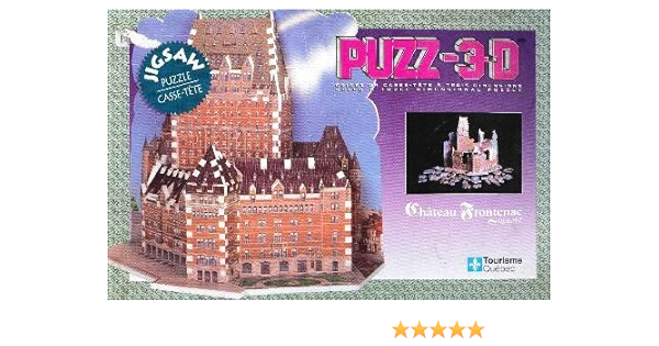 Chateau Frontenac Quebec Puzz 3d 30 5 Cm Mini Edition Amazon Ca Jeux Et Jouets
