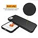 Veatool iPhone 7 Case [Dual Layer] Drop Protection and Premium Shock Absorption Technology with Rubber Back and TPU Bumper Cushion for iPhone 7 4.7 Inch(Black)