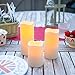 Lights4fun, Inc. Set of 3 Outdoor Fully Weatherproof Battery Operated LED Flameless Candles with 6 Hour Timer