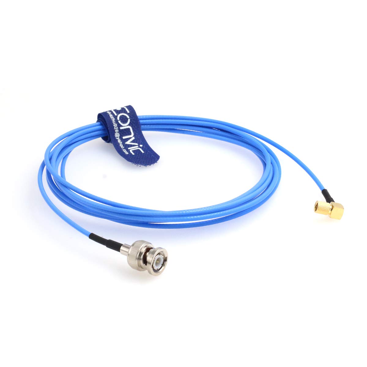 Eonvic 10-32UNF Microdot M5 to BNC Male Vibration Acceleration Sensor Cable Low Noise Signal Cable