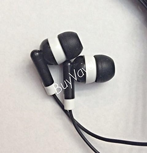 100x Wholesale Disposable Stereo Headphones for Iphone, Andriod Phones, Tablets, Any 3.5mm Port (100 Pack) (Black)