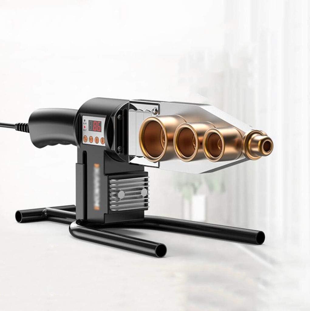 RSGDWD Digital display thermostat fuser, household water pipe fuser ppr hot melt welding hot container, non-stick head hydroelectric engineering hot melter, used for welding PPR, PE, PP, PVC pipes