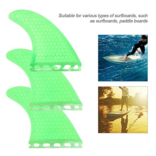 image for Alomejor Surfboard Fin Surf SUP Fin Suit for FCS Fin Base Stand Up Pad