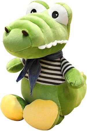 Amazon Wxik ぬいぐるみ クロコダイル 抱き枕 可愛い 柔らかい ふわふわ 萌え 癒し ストレス解消 おもちゃ クッション 子供 彼女彼氏へ プレゼント おもしろ雑貨 インテリア ぬいぐるみ おもちゃ