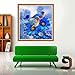 Neartime Clearance! Bird+Flower Drilling Painting, 5D Full Diamond Landscape Embroidery Home Decor Art Cross Craft Stitch (30×30cm, Blue)