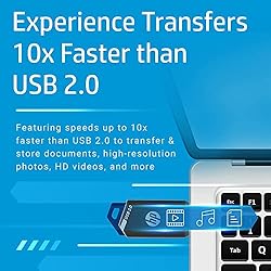 HP 128GB x900w USB 3.0 Flash Drive,Black
