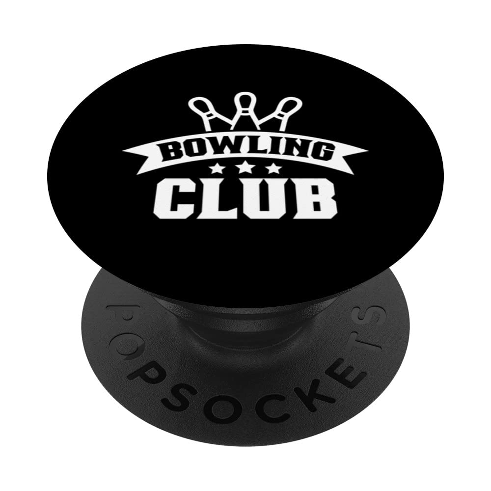Bowling Club Bowler Team Hobby Crew PopSockets Swappable PopGrip