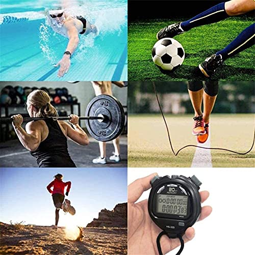GLLP Elektronische Stopwatch Multifunctionele Sport Stopwatch Sport Running Fitness Games Timer - Image 5