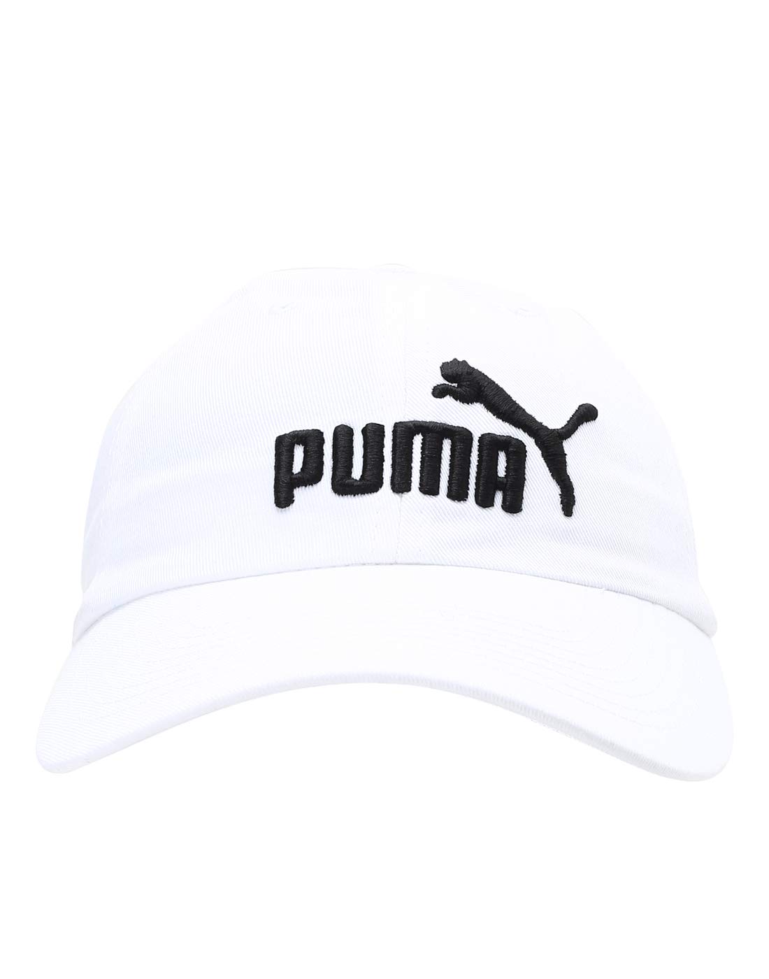 PUMA Unisex, ESS Cap, White-No,1, Adult