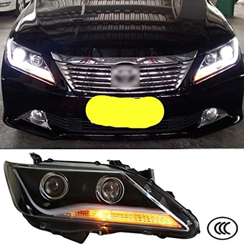 AutoPart Car Styling Headlights For Toyota Camry 7th 2011 2012 2013 Bifocal lens Guiding light Best quality to Russia