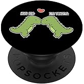 Dinosaur Hug me PopSockets Adhesive PopGrip