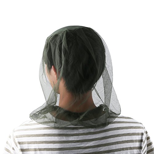 BlueStraw 2 Pack Head Net Mesh Protective Cover Head Net Face Mask for Outdoor Camping Hiking Traveling Fishing - Thumbnail 7