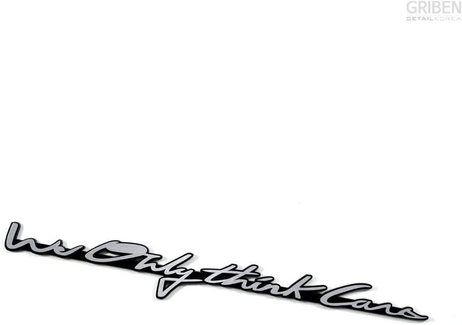 Griben Car Lettering Handwriting Emblem Badge