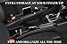 Car Seat Gap Filler & Pocket Organizer - Between Seat and Console - Premium PU Leather Caddy for Automotive Interior Accessories - Side Seat Catcher (2Pcs)