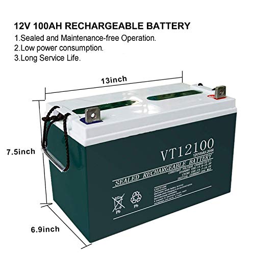 image for ECO-WORTHY 240 Watt Complete Solar Panel Kit with Battery and Inverter