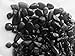 Easythru Trading Decorative Pebbles River Rocks 40lbs. (Large, Black)